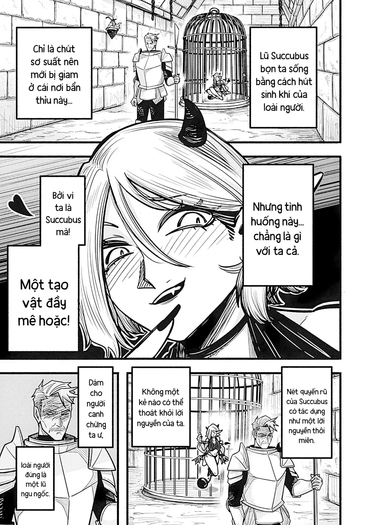 Succubus Và Lão Cai Ngục Chapter 1 - Trang 4