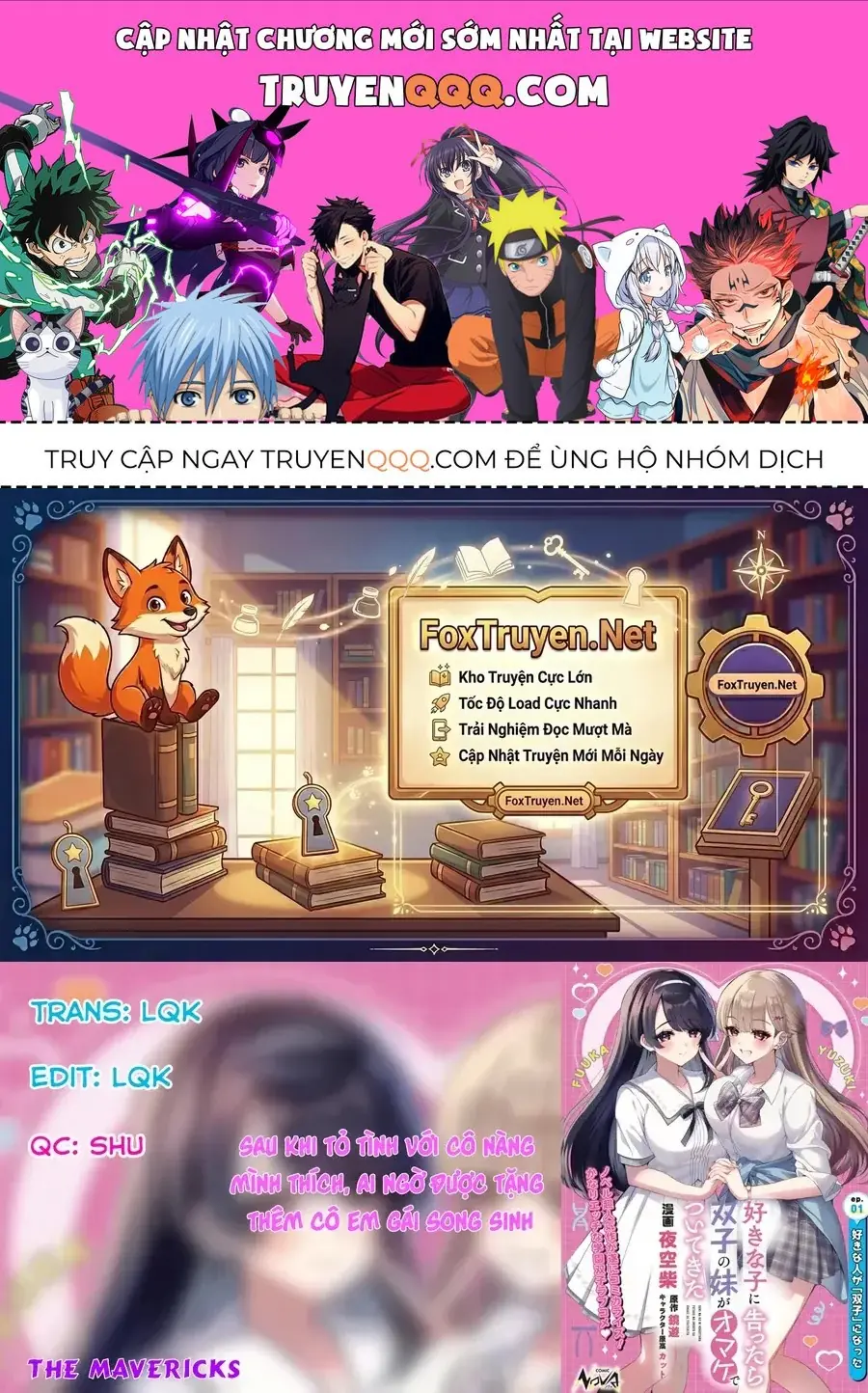 Suki Na Ko Ni Kokuttara Futago No Imouto Ga Omake De Tsuitekita Chapter 1 - Trang 2