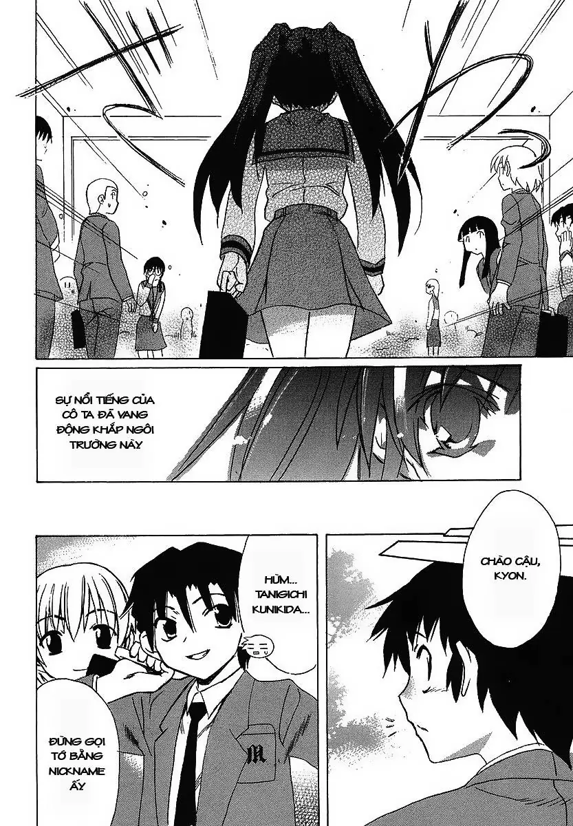 Suzumiya Haruhi No Yuutsu Chapter 1 - Trang 14