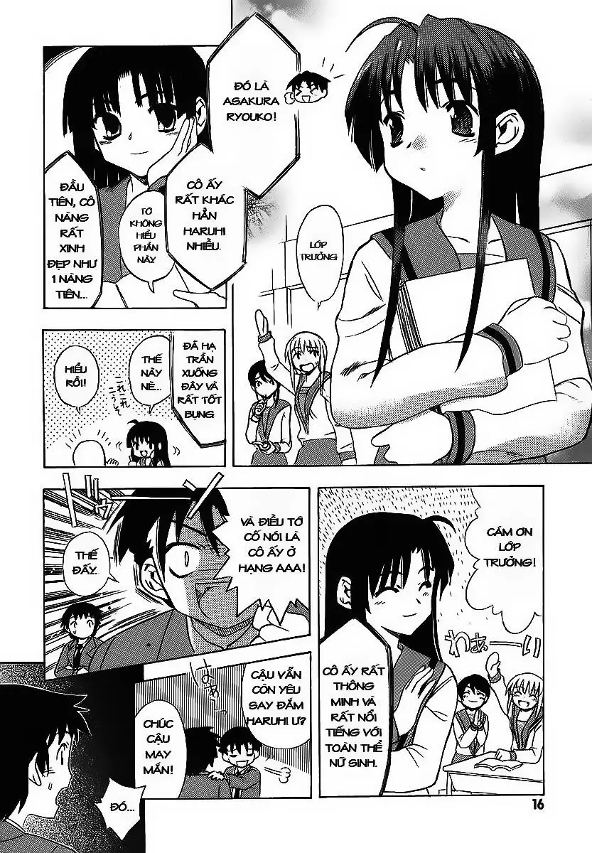 Suzumiya Haruhi No Yuutsu Chapter 1 - Trang 18