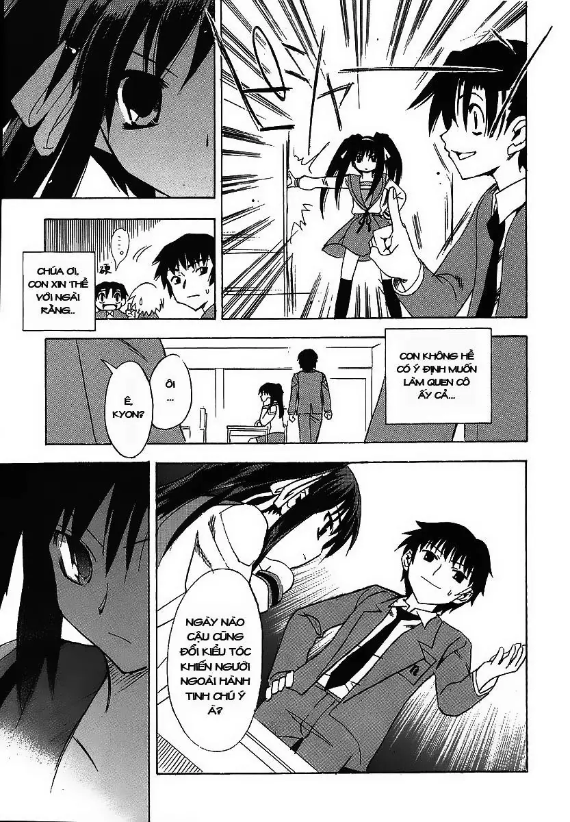 Suzumiya Haruhi No Yuutsu Chapter 1 - Trang 23