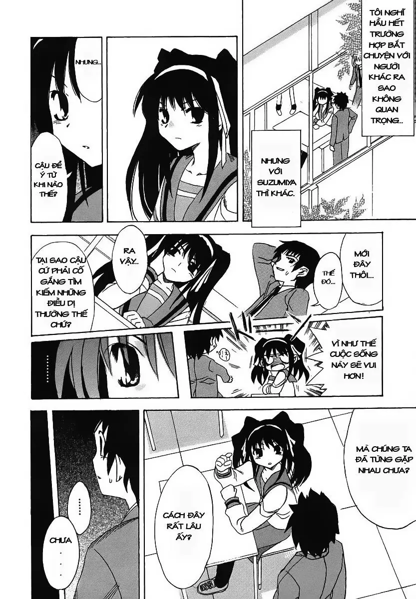 Suzumiya Haruhi No Yuutsu Chapter 1 - Trang 24