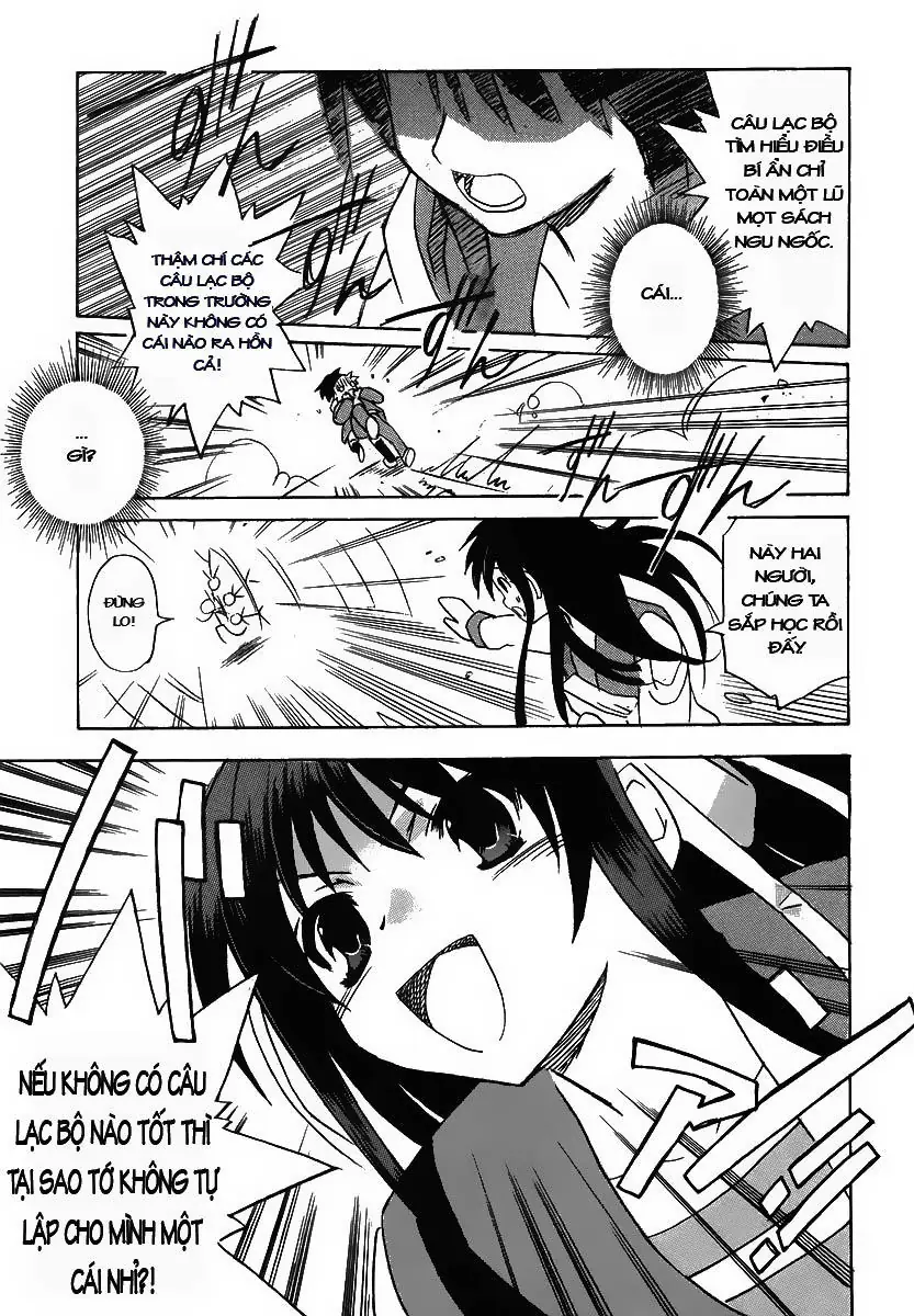 Suzumiya Haruhi No Yuutsu Chapter 1 - Trang 27