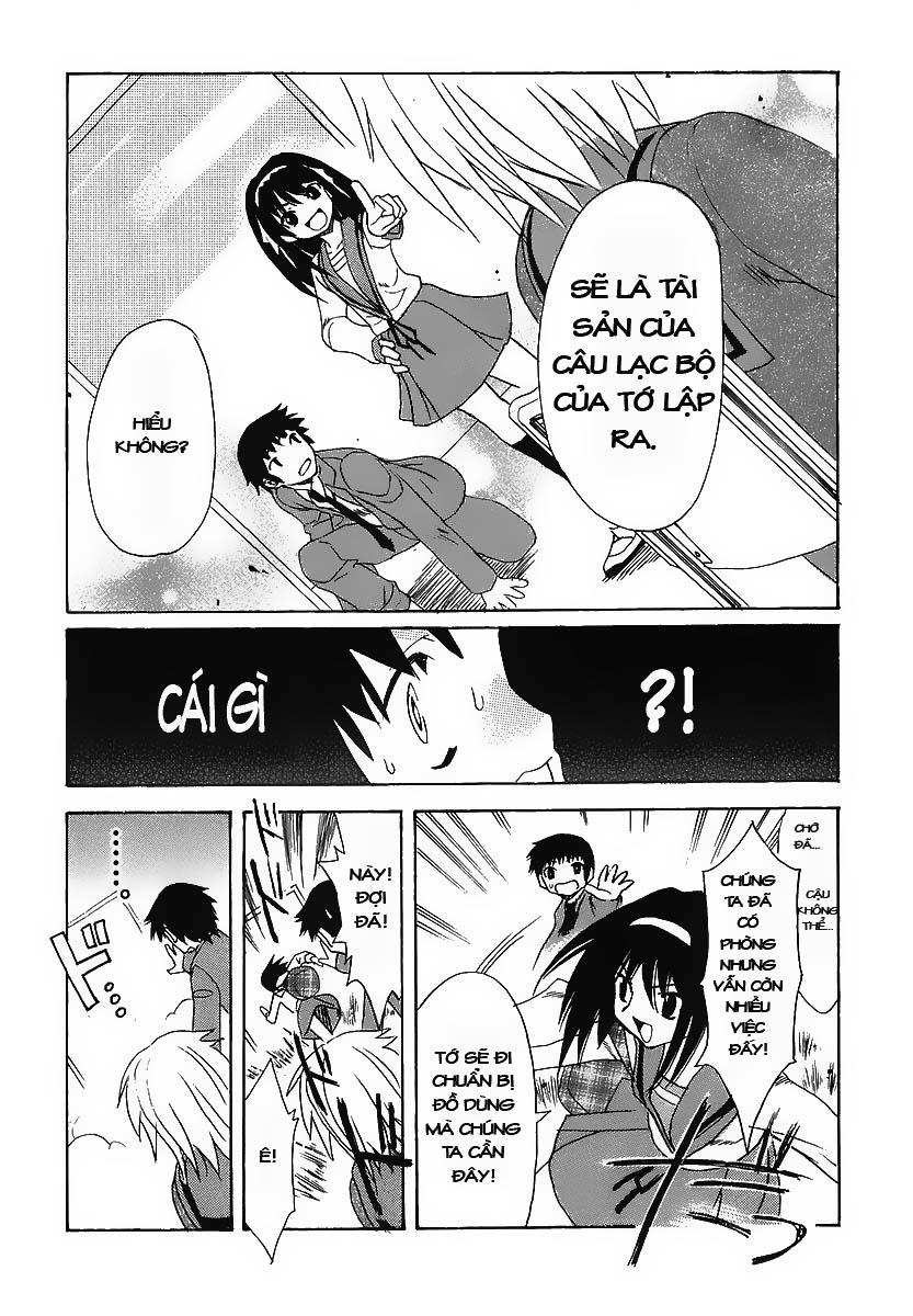 Suzumiya Haruhi No Yuutsu Chapter 1 - Trang 29