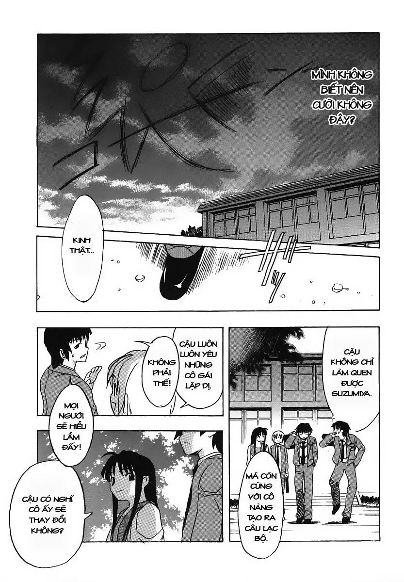Suzumiya Haruhi No Yuutsu Chapter 1 - Trang 34