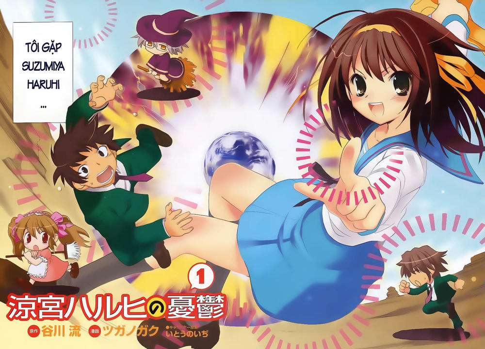 Suzumiya Haruhi No Yuutsu Chapter 1 - Trang 6