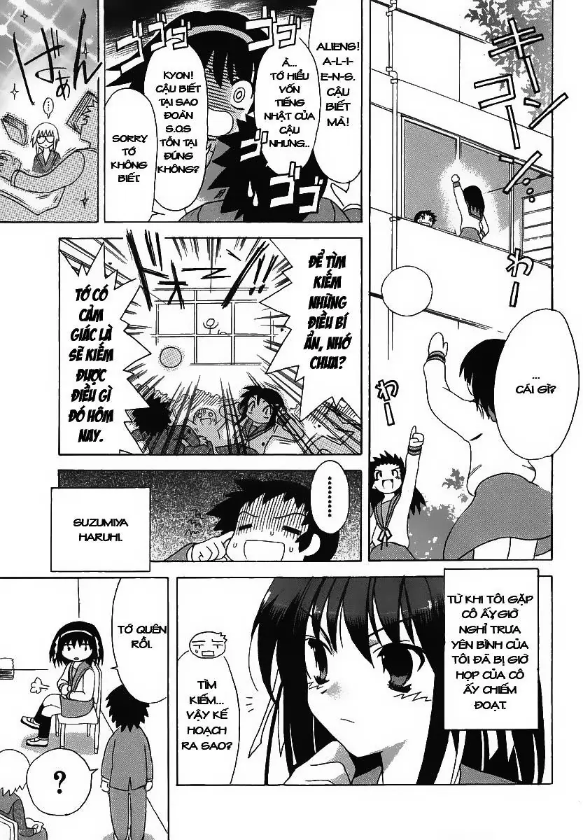 Suzumiya Haruhi No Yuutsu Chapter 2 - Trang 4