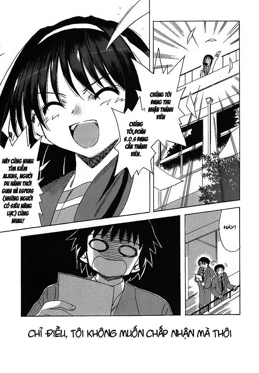 Suzumiya Haruhi No Yuutsu Chapter 2 - Trang 50