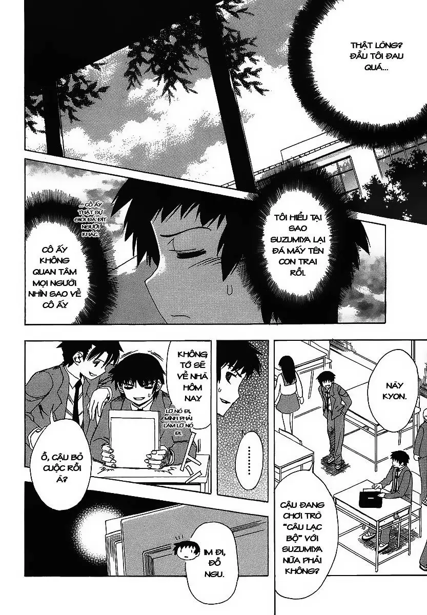 Suzumiya Haruhi No Yuutsu Chapter 2 - Trang 7