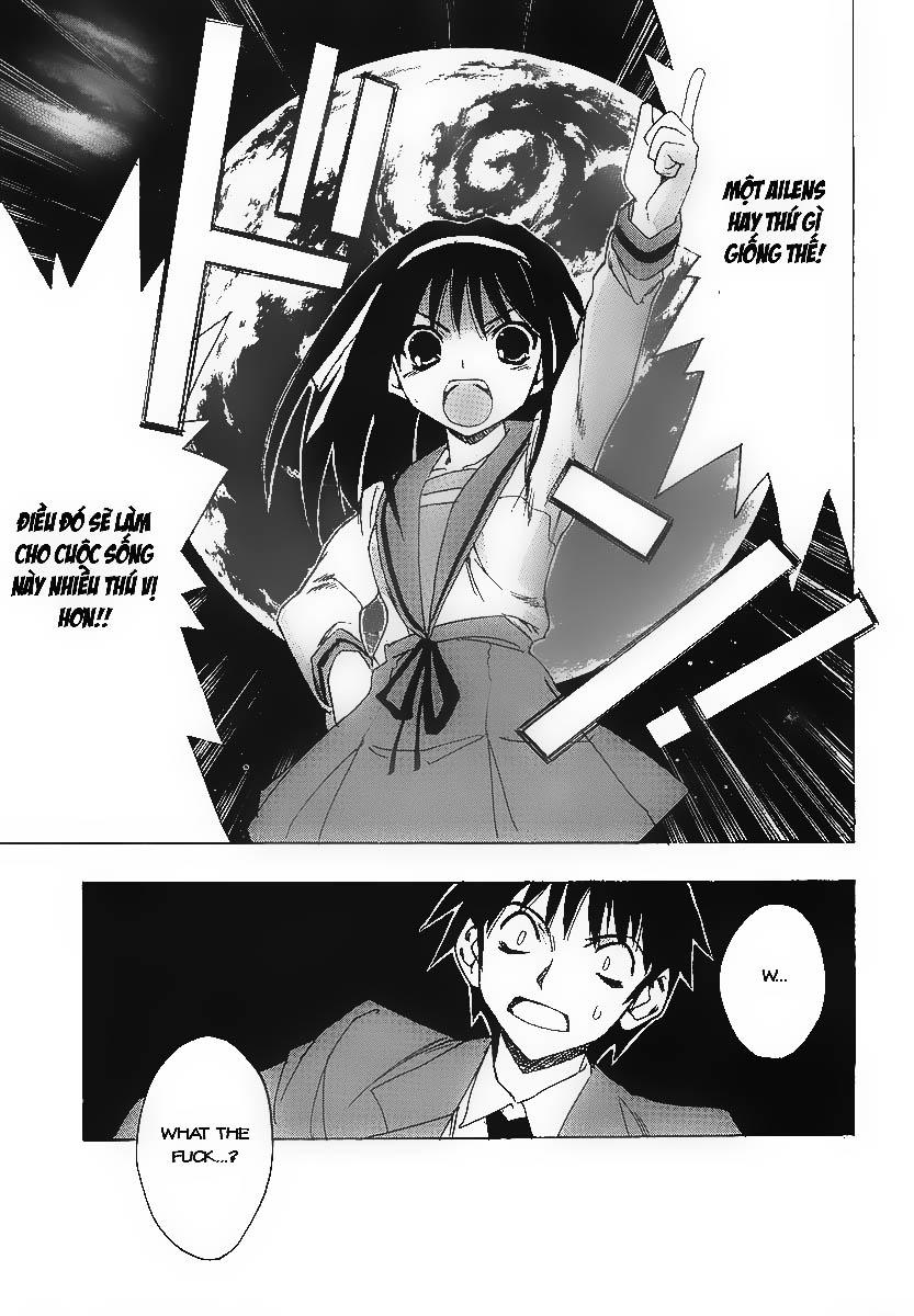 Suzumiya Haruhi No Yuutsu Chapter 3 - Trang 10