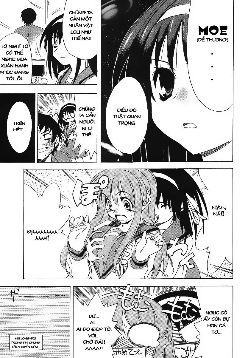 Suzumiya Haruhi No Yuutsu Chapter 3 - Trang 18
