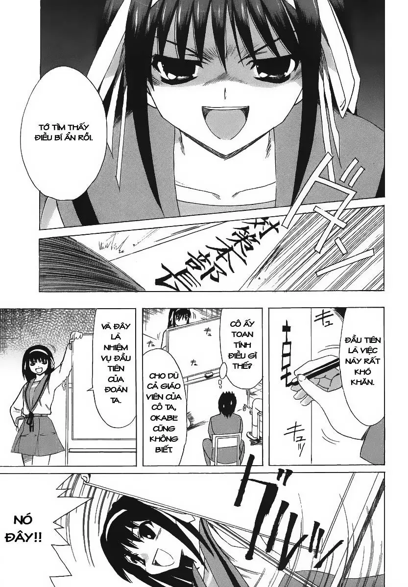 Suzumiya Haruhi No Yuutsu Chapter 3 - Trang 20