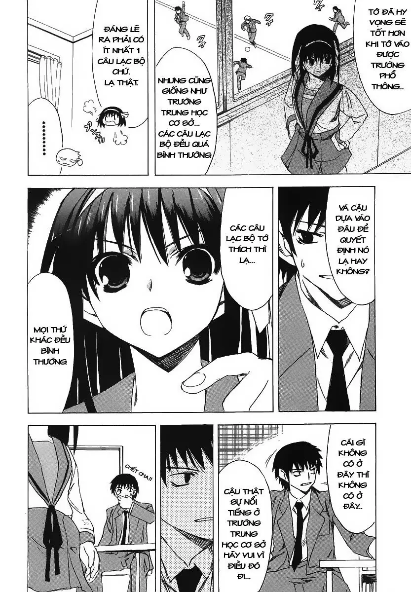 Suzumiya Haruhi No Yuutsu Chapter 3 - Trang 7