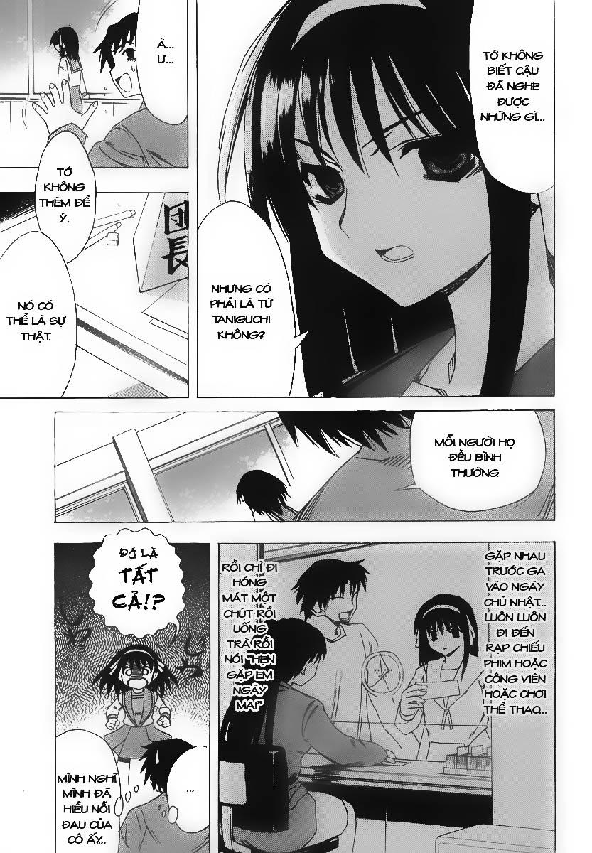 Suzumiya Haruhi No Yuutsu Chapter 3 - Trang 8