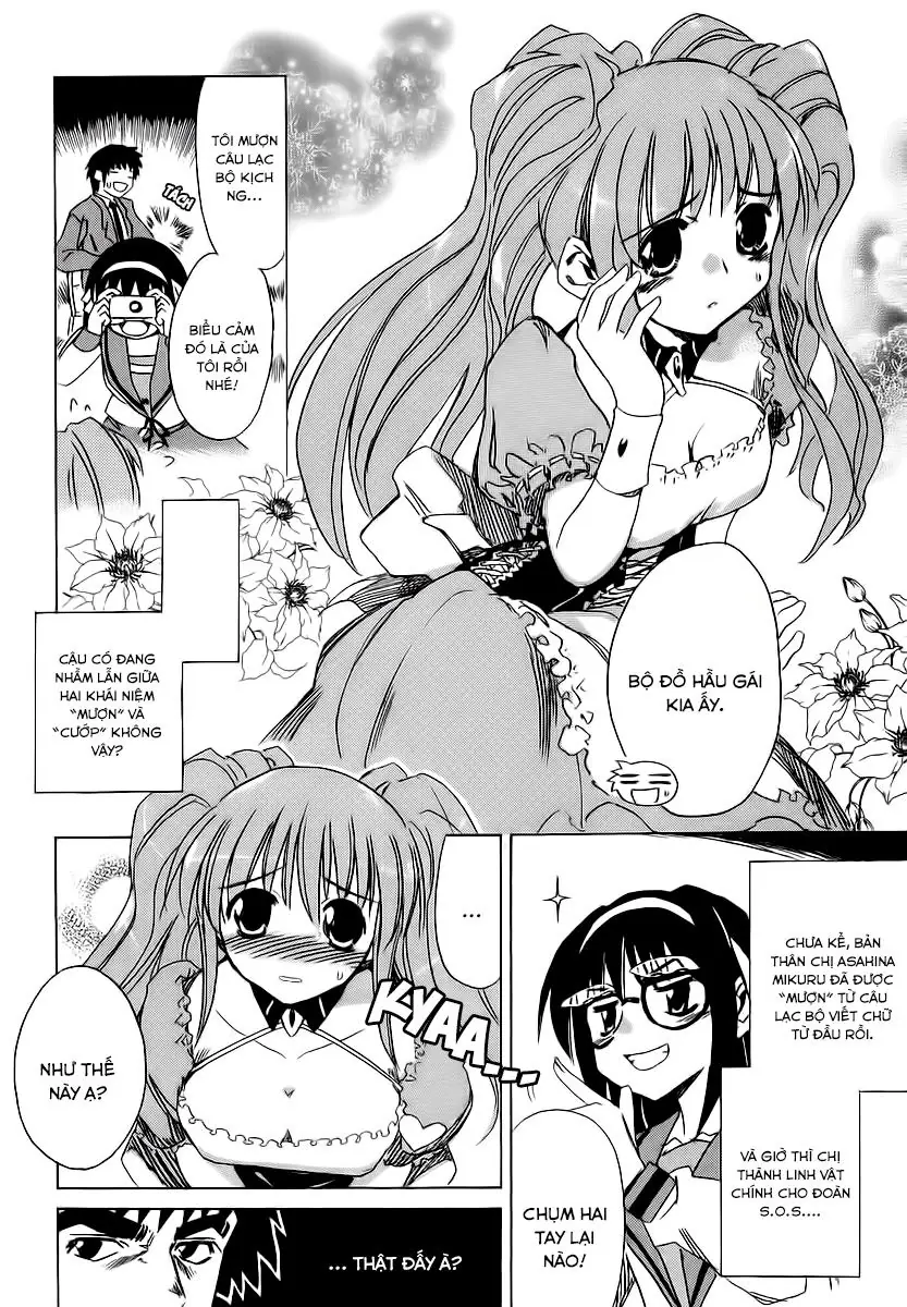Suzumiya Haruhi No Yuutsu Chapter 4 - Trang 9