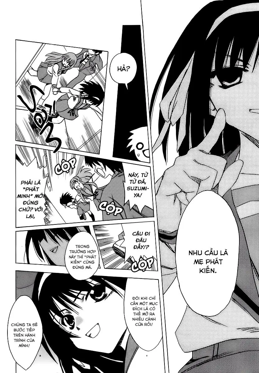 Suzumiya Haruhi No Yuutsu Chapter 4 - Trang 11