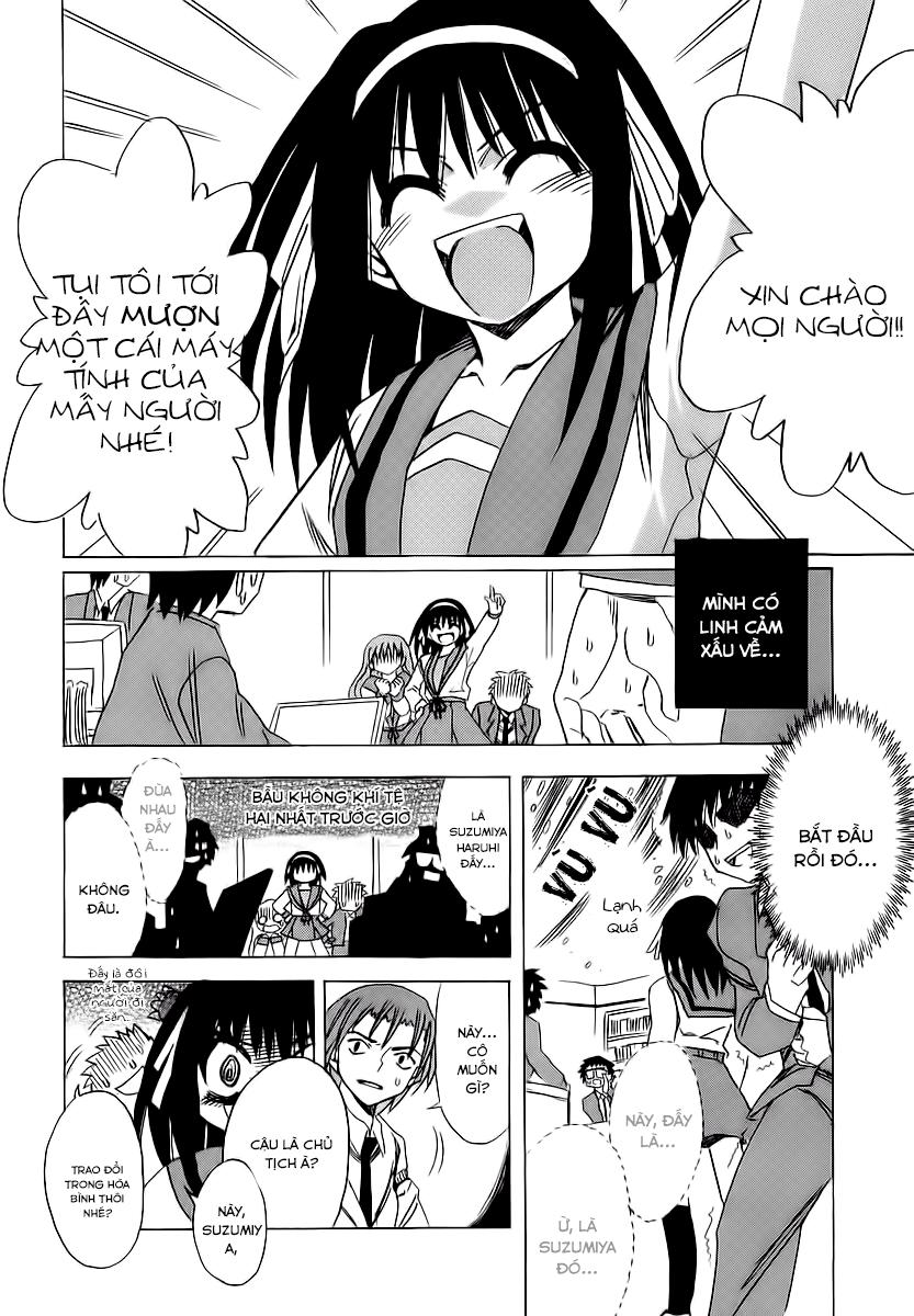 Suzumiya Haruhi No Yuutsu Chapter 4 - Trang 13