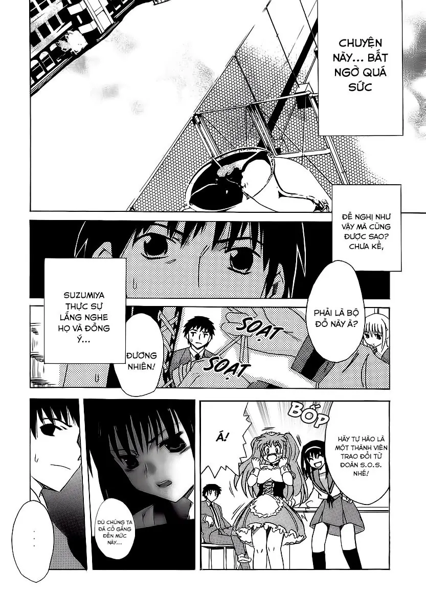 Suzumiya Haruhi No Yuutsu Chapter 4 - Trang 19