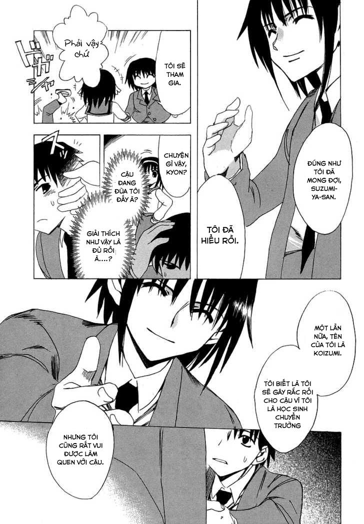 Suzumiya Haruhi No Yuutsu Chapter 5 - Trang 10