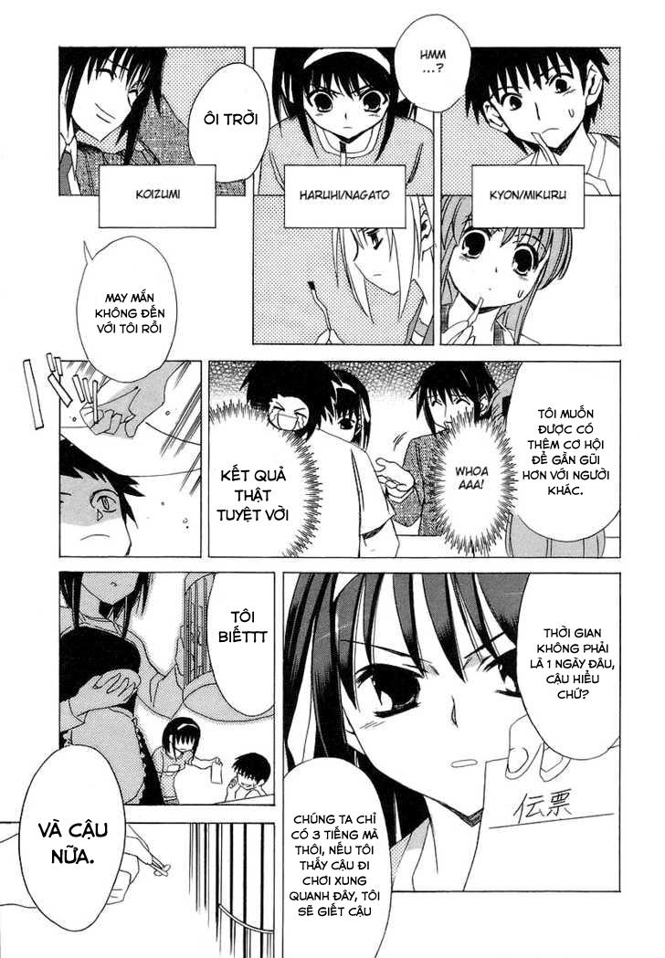 Suzumiya Haruhi No Yuutsu Chapter 5 - Trang 16