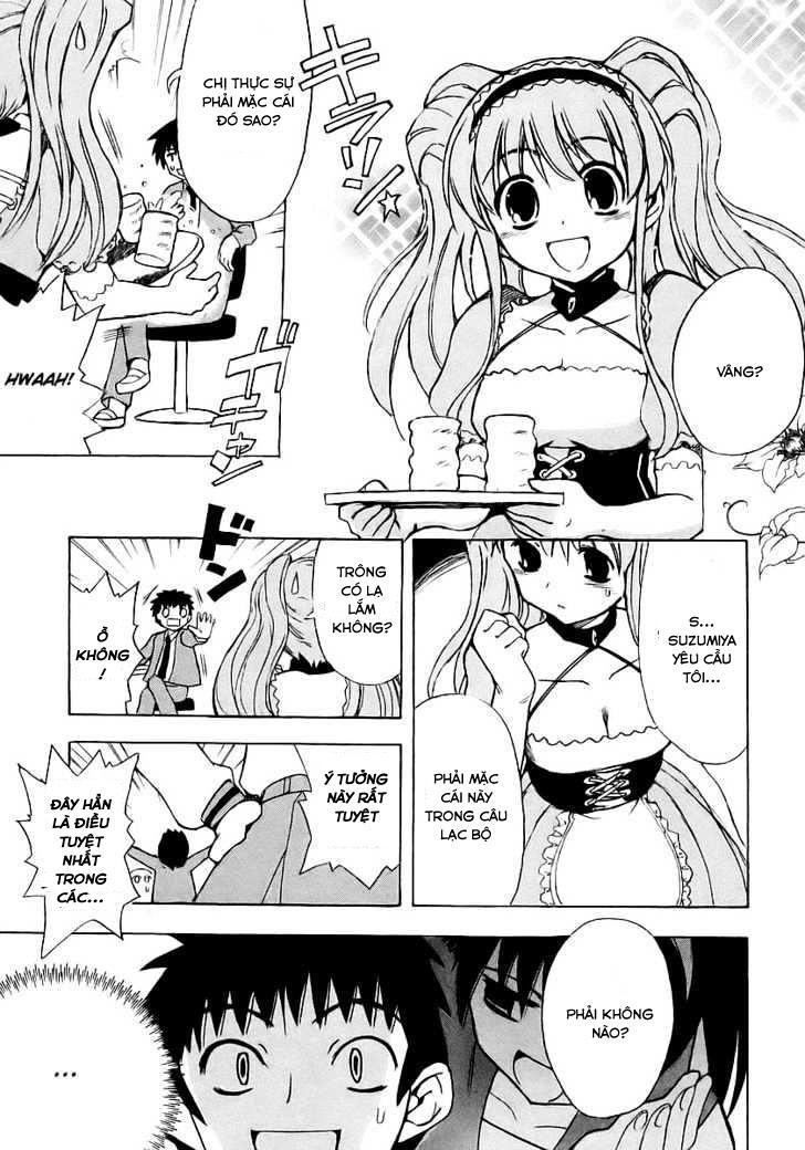Suzumiya Haruhi No Yuutsu Chapter 6 - Trang 11