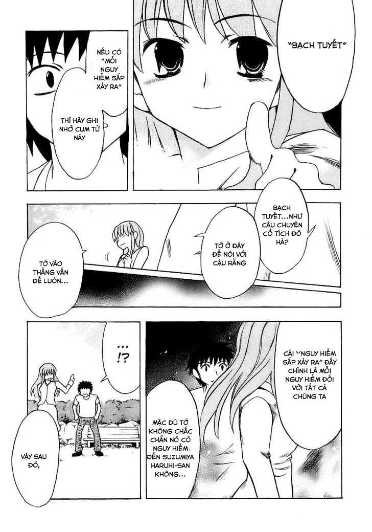 Suzumiya Haruhi No Yuutsu Chapter 6 - Trang 23