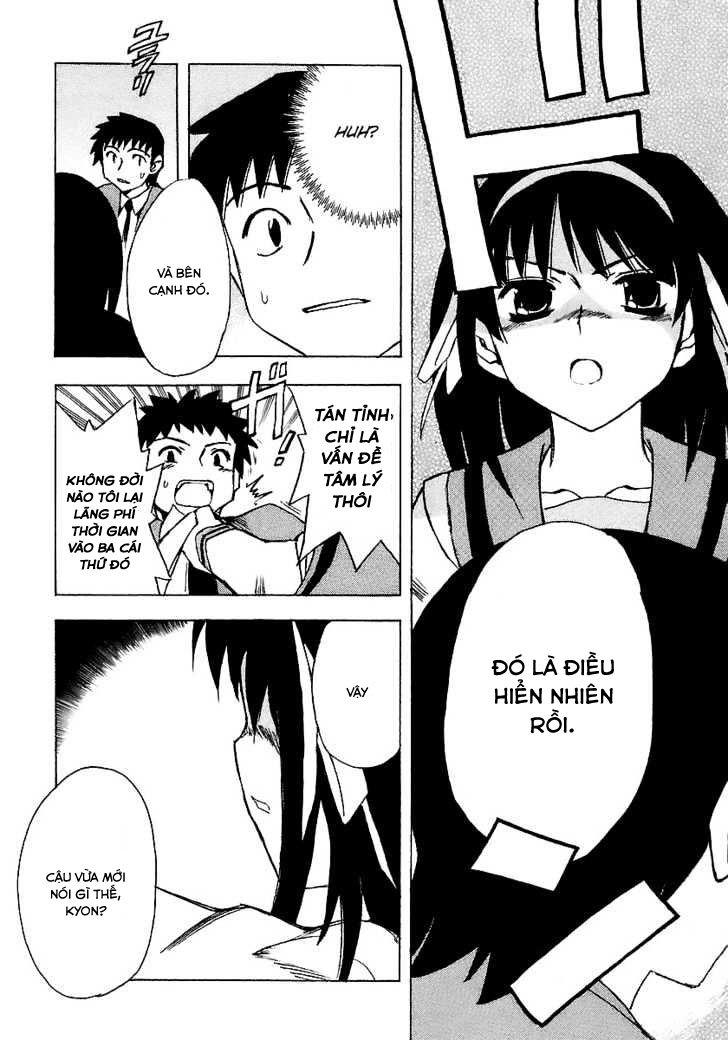Suzumiya Haruhi No Yuutsu Chapter 6 - Trang 38