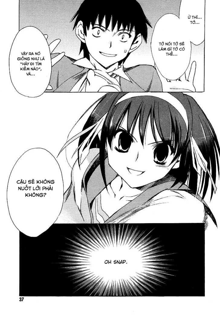 Suzumiya Haruhi No Yuutsu Chapter 6 - Trang 39