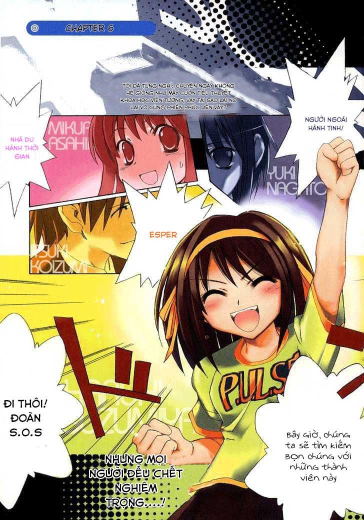 Suzumiya Haruhi No Yuutsu Chapter 6 - Trang 4