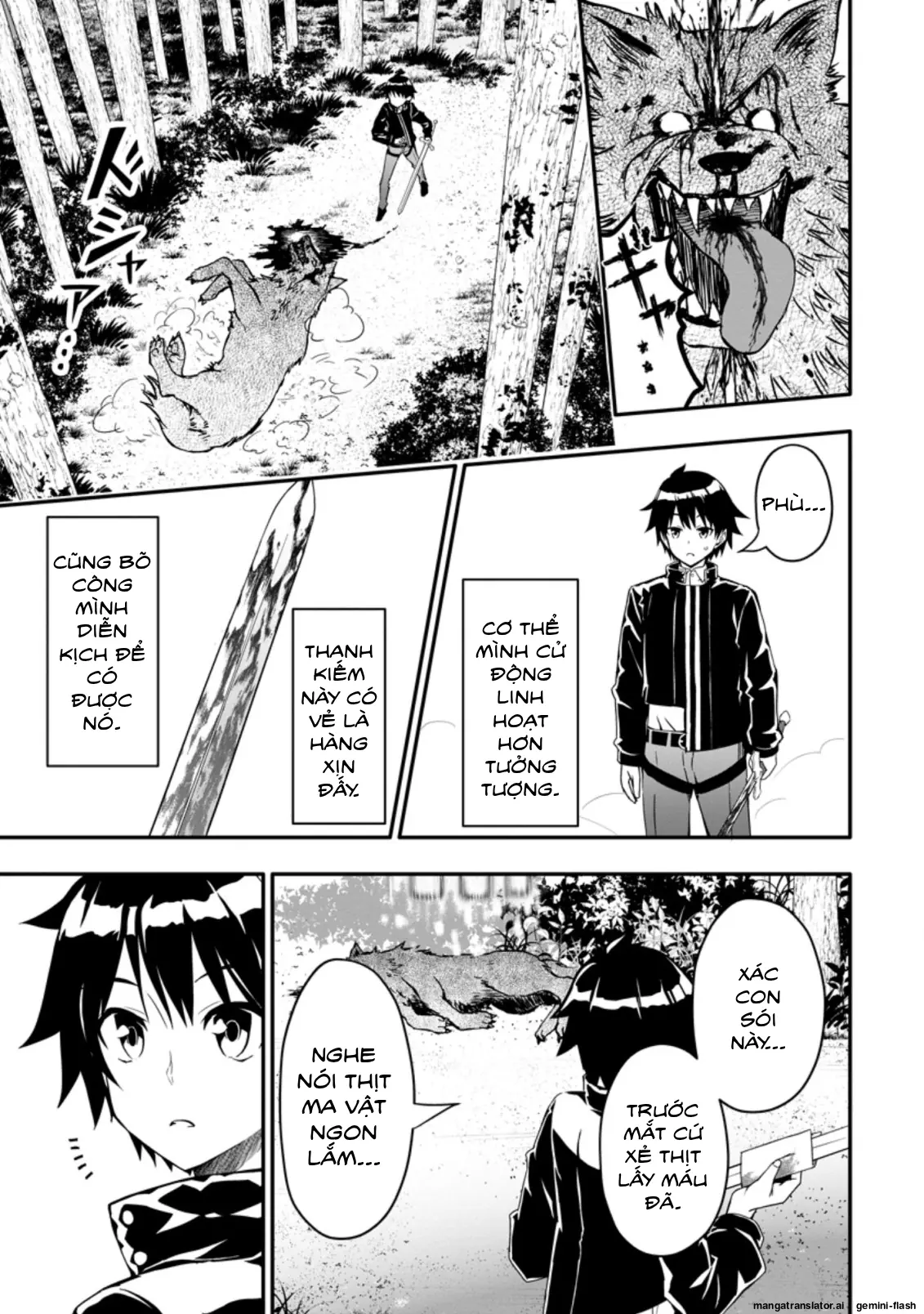 Ta mạnh lên nhờ quay gacha Chapter 1 - Trang 26