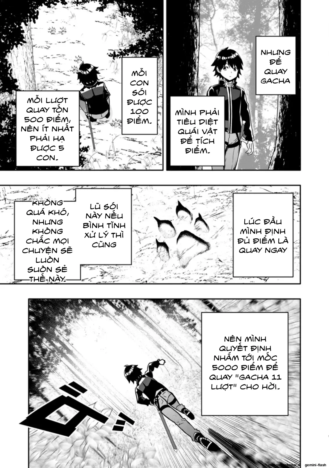 Ta mạnh lên nhờ quay gacha Chapter 2 - Trang 10