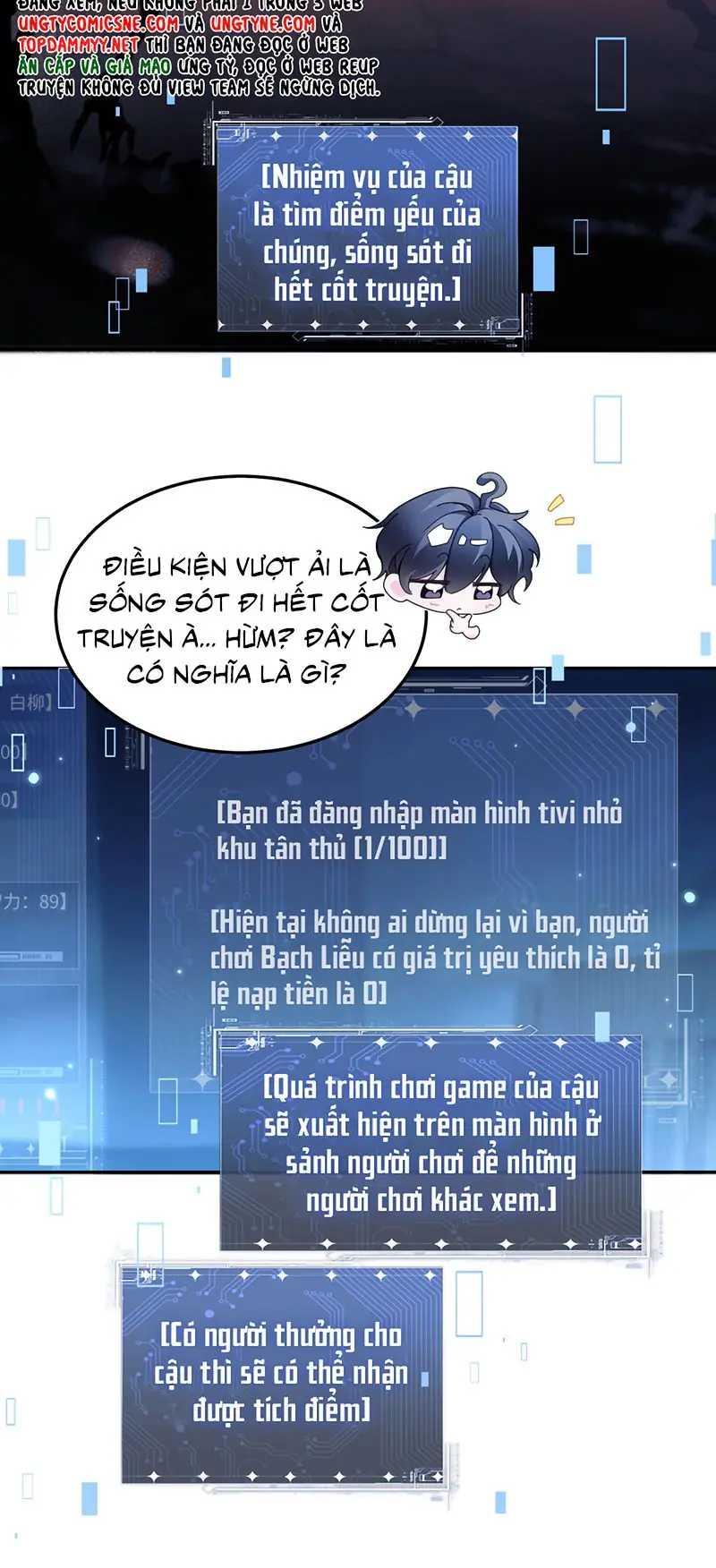 TA PHONG THẦN TRONG TRÒ CHƠI KINH DỊ Chapter 1 - Trang 17