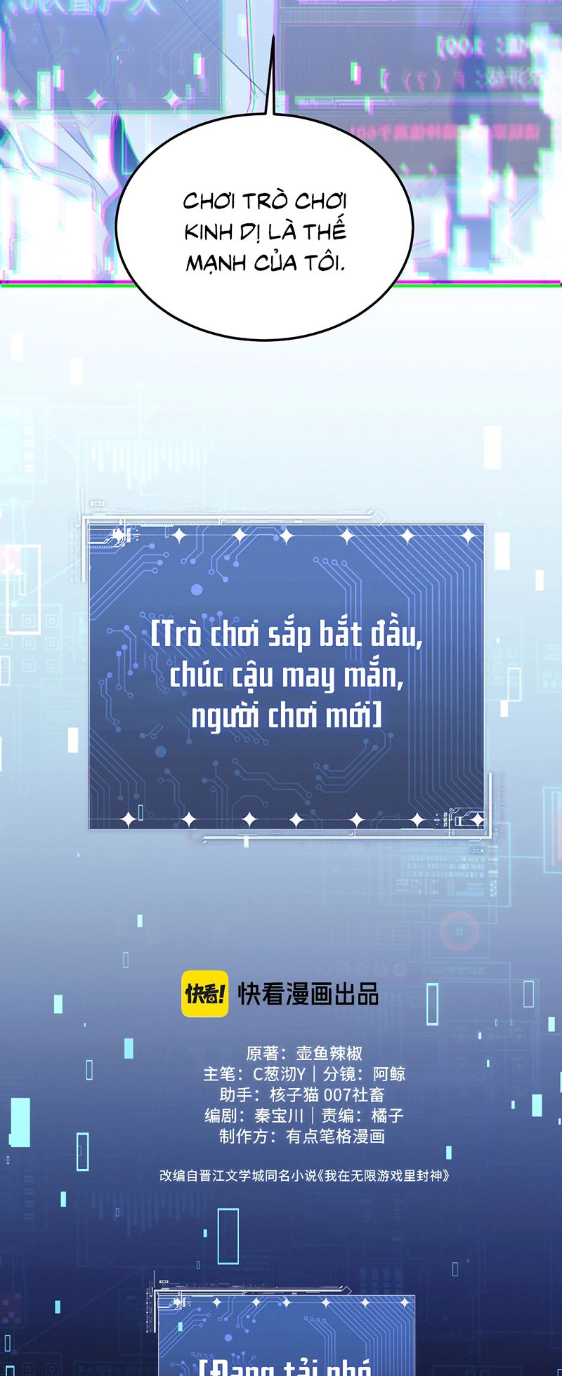 TA PHONG THẦN TRONG TRÒ CHƠI KINH DỊ Chapter 1 - Trang 19