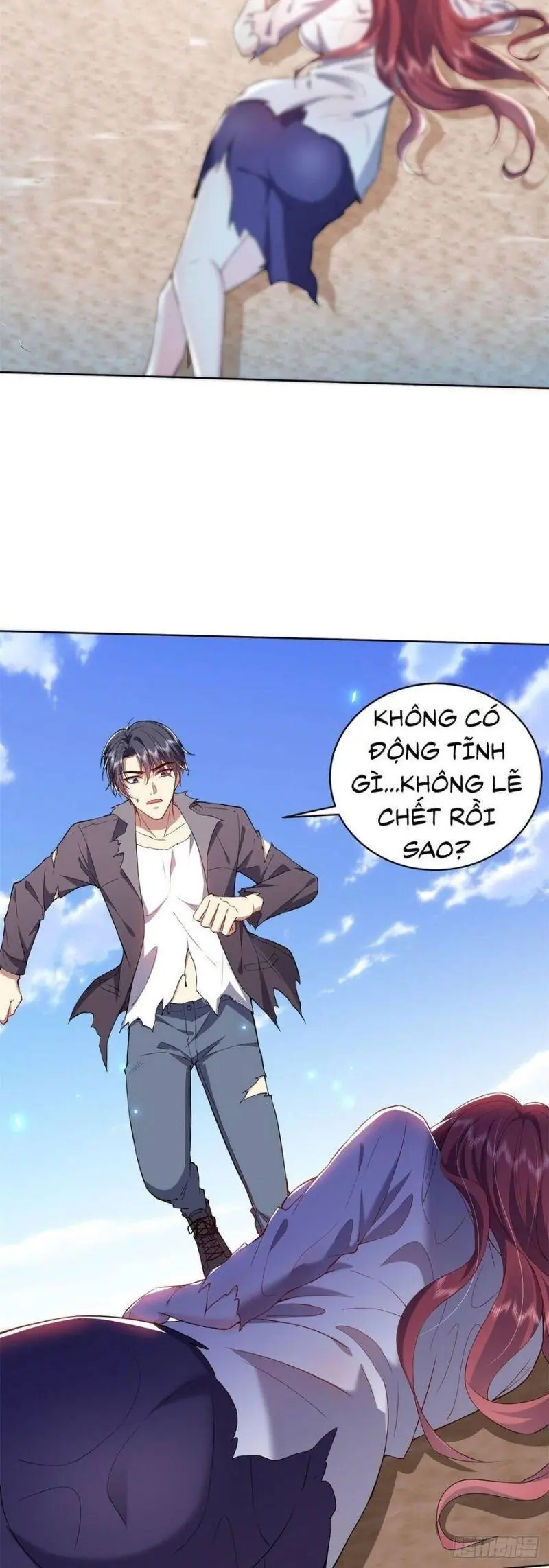 Ta Sống Cùng Nữ Tiếp Viên Hàng Không Tại Hoang đảo Chapter 1 - Trang 16