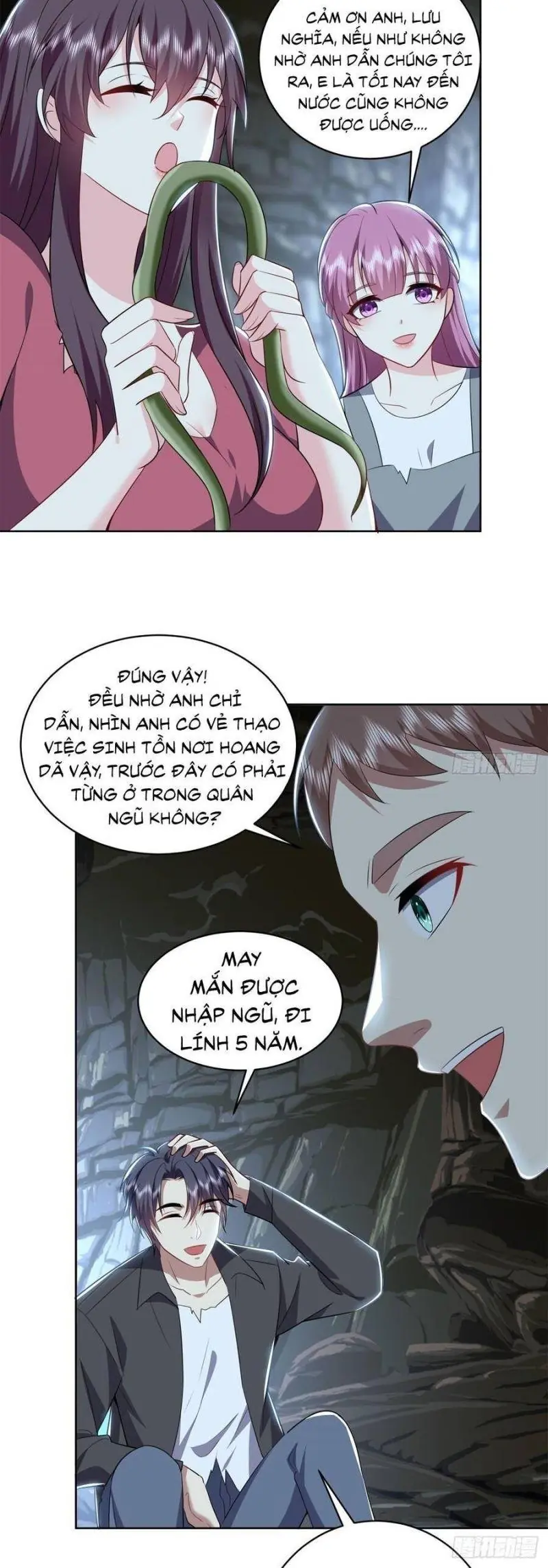Ta Sống Cùng Nữ Tiếp Viên Hàng Không Tại Hoang đảo Chapter 2 - Trang 33