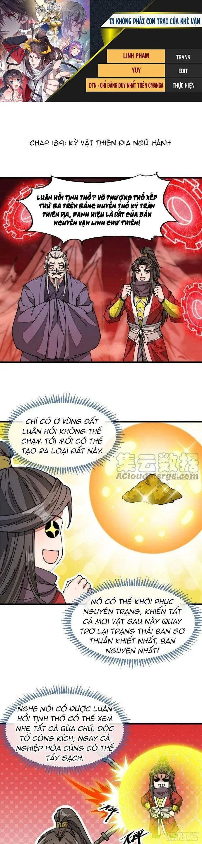 Ta Thật Không Phải Là Khí Vận Chi Tử Chapter 189 - Trang 2