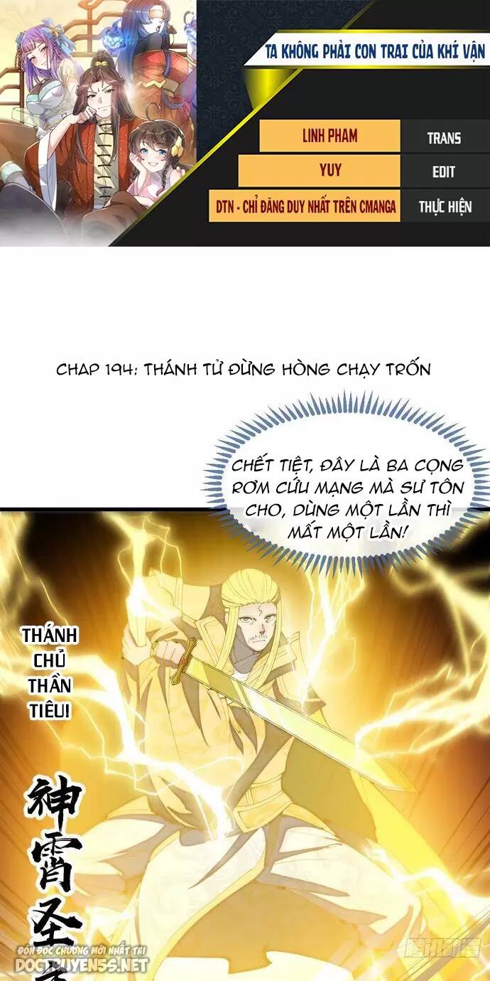 Ta Thật Không Phải Là Khí Vận Chi Tử Chapter 194 - Trang 2