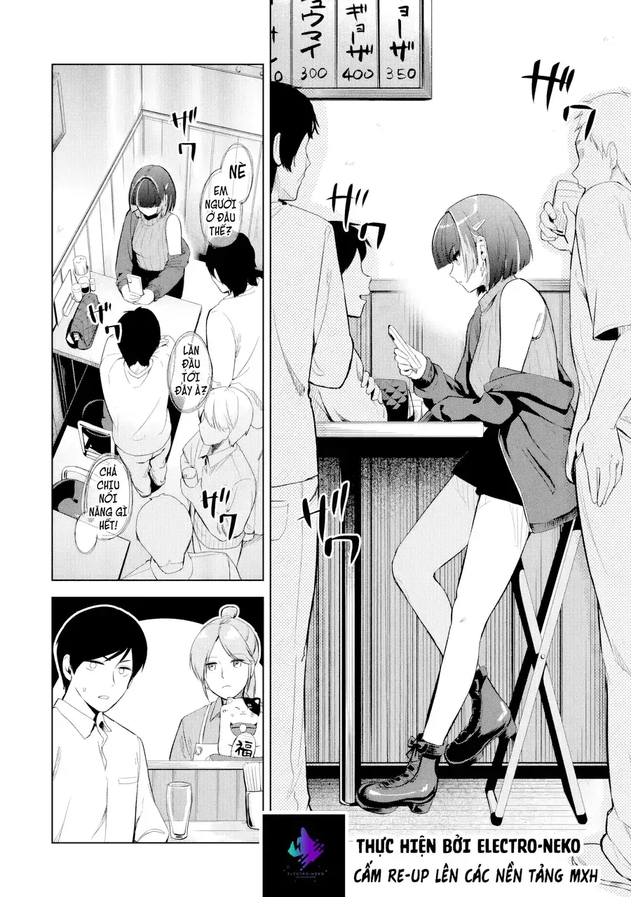 Tachinomi Izakaya De Kuudere Downer-Kei Joshidaisei Ga Tonari Ni Kuru Hanashi Chapter 1 - Trang 12