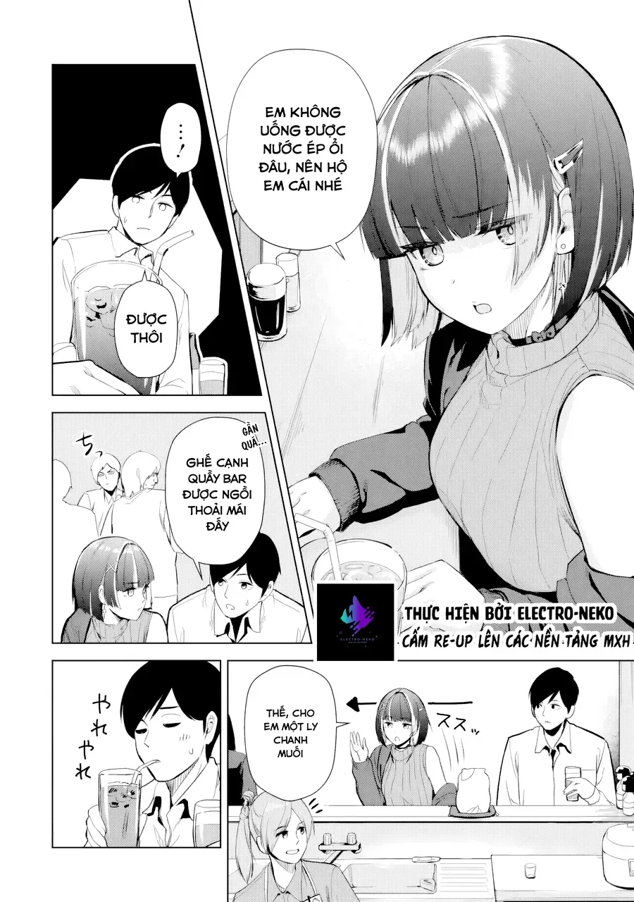 Tachinomi Izakaya De Kuudere Downer-Kei Joshidaisei Ga Tonari Ni Kuru Hanashi Chapter 1 - Trang 18