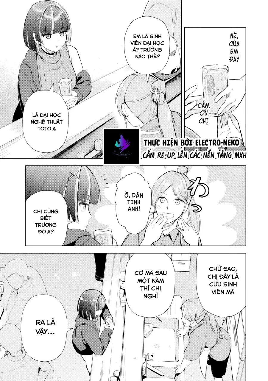 Tachinomi Izakaya De Kuudere Downer-Kei Joshidaisei Ga Tonari Ni Kuru Hanashi Chapter 1 - Trang 19