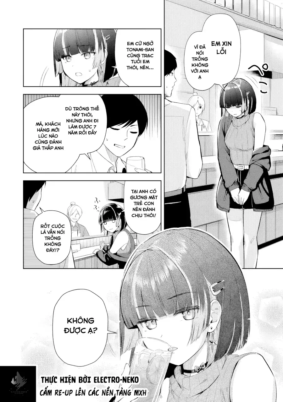 Tachinomi Izakaya De Kuudere Downer-Kei Joshidaisei Ga Tonari Ni Kuru Hanashi Chapter 1 - Trang 22