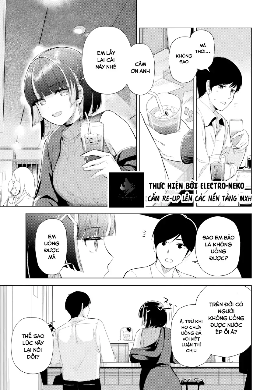 Tachinomi Izakaya De Kuudere Downer-Kei Joshidaisei Ga Tonari Ni Kuru Hanashi Chapter 1 - Trang 23