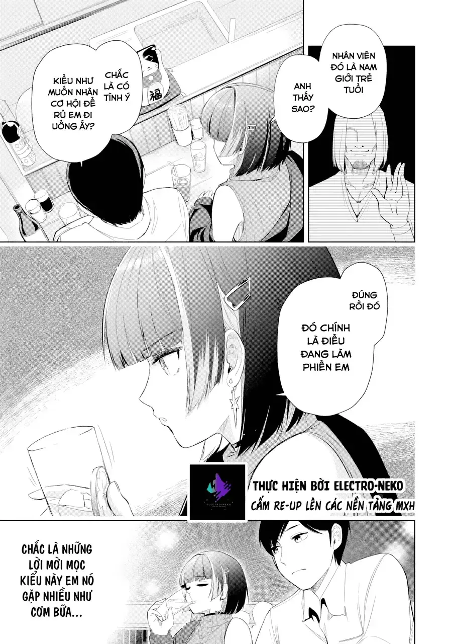 Tachinomi Izakaya De Kuudere Downer-Kei Joshidaisei Ga Tonari Ni Kuru Hanashi Chapter 1 - Trang 27