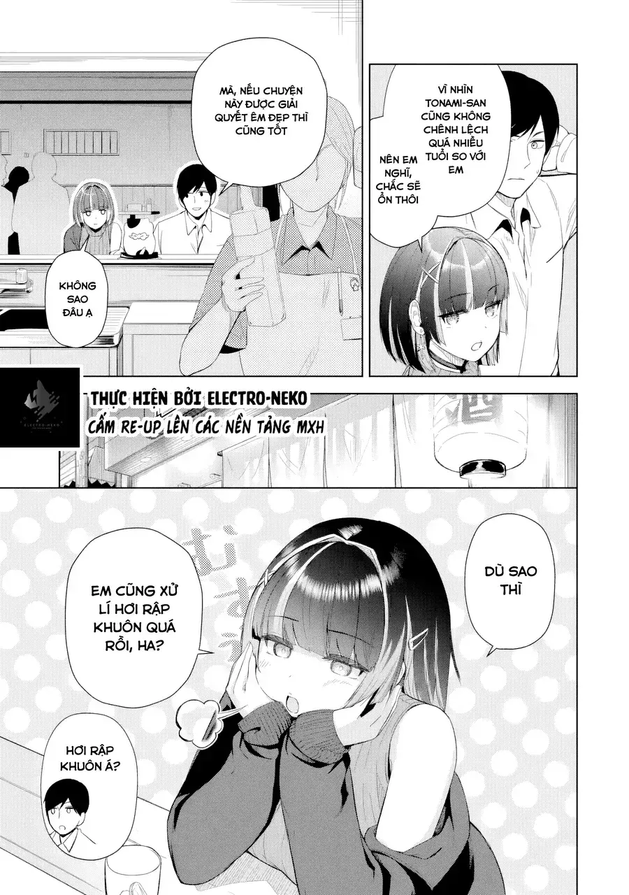 Tachinomi Izakaya De Kuudere Downer-Kei Joshidaisei Ga Tonari Ni Kuru Hanashi Chapter 1 - Trang 37
