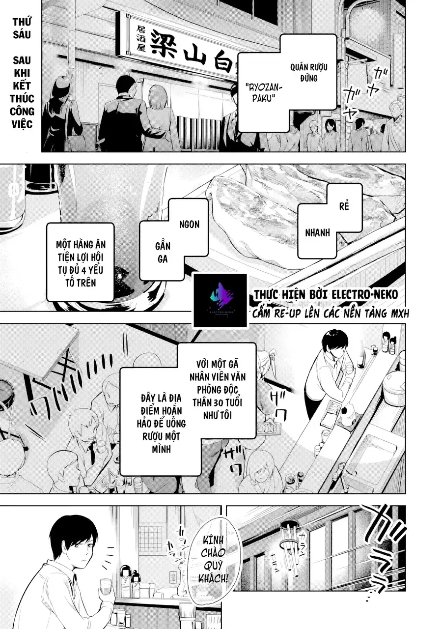 Tachinomi Izakaya De Kuudere Downer-Kei Joshidaisei Ga Tonari Ni Kuru Hanashi Chapter 1 - Trang 7