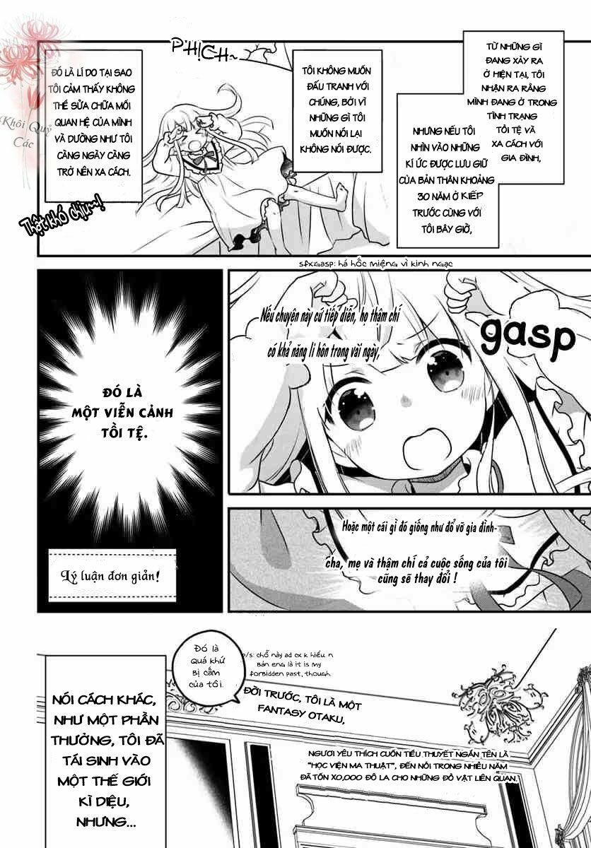 Tái Sinh Vào Otome-Game? Không, Tôi Đã Quá Bận Để Học Tập Phép Thuật! Chapter 2 - Trang 7