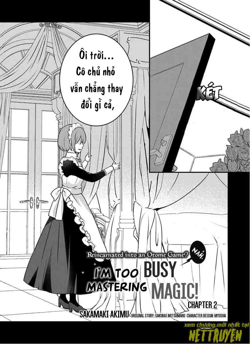 Tái Sinh Vào Otome-Game? Không, Tôi Đã Quá Bận Để Học Tập Phép Thuật! Chapter 3 - Trang 5