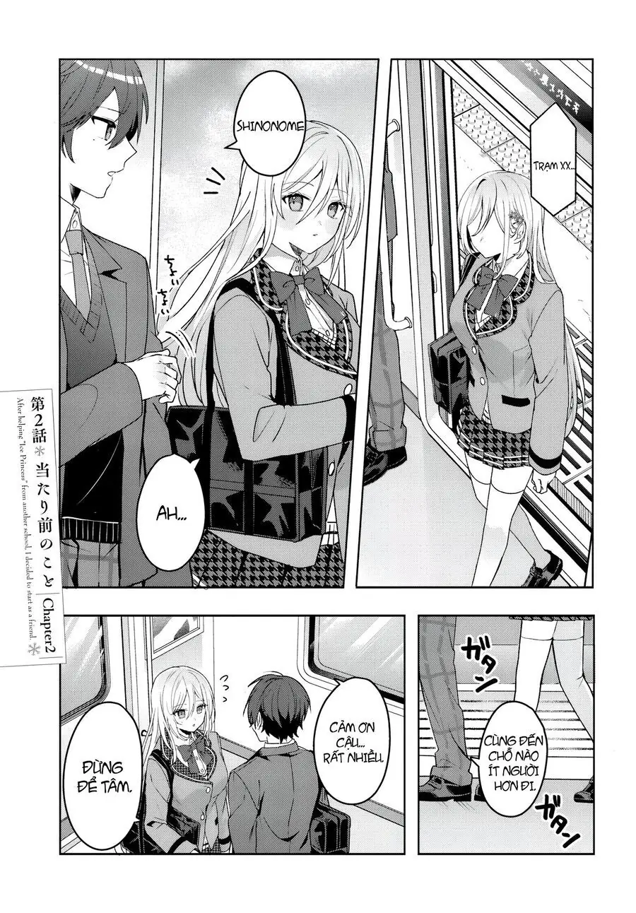Takou No Koori Hime Wo Tasuketara, Otomodachi Kara Hajimeru Koto Ni Narimashita Chapter 2 - Trang 6