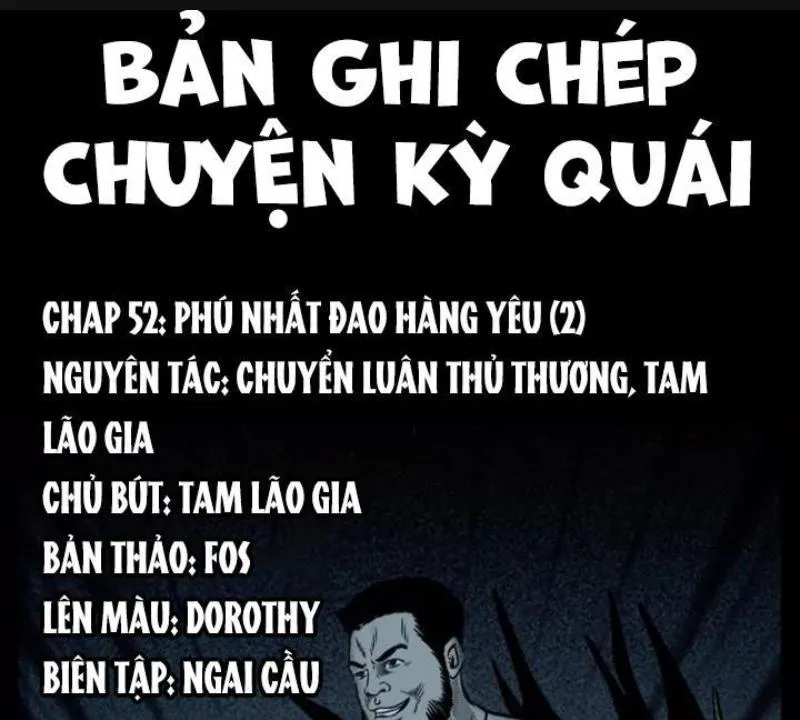Tam Lão Gia Kinh Kỳ Thủ Trát Chapter 52 - Trang 2