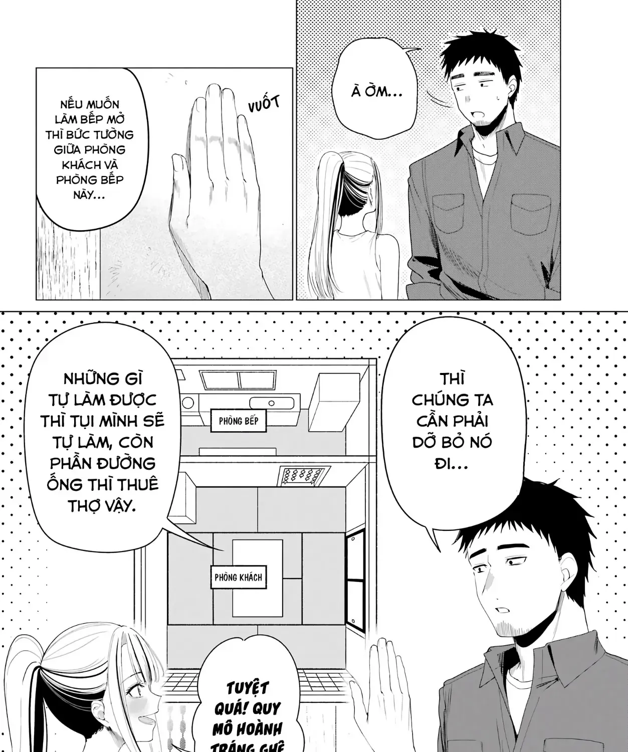 Tân Trang Nhà Cùng Gyaru Chapter 4 - Trang 4